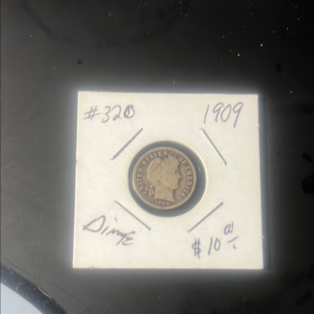 1909 United States Dime